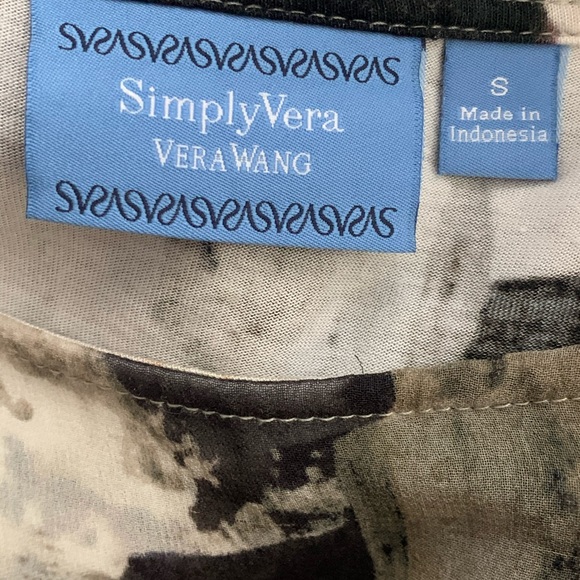 Simply Vera Vera Wang Blouse SZ-S - Picture 4 of 5